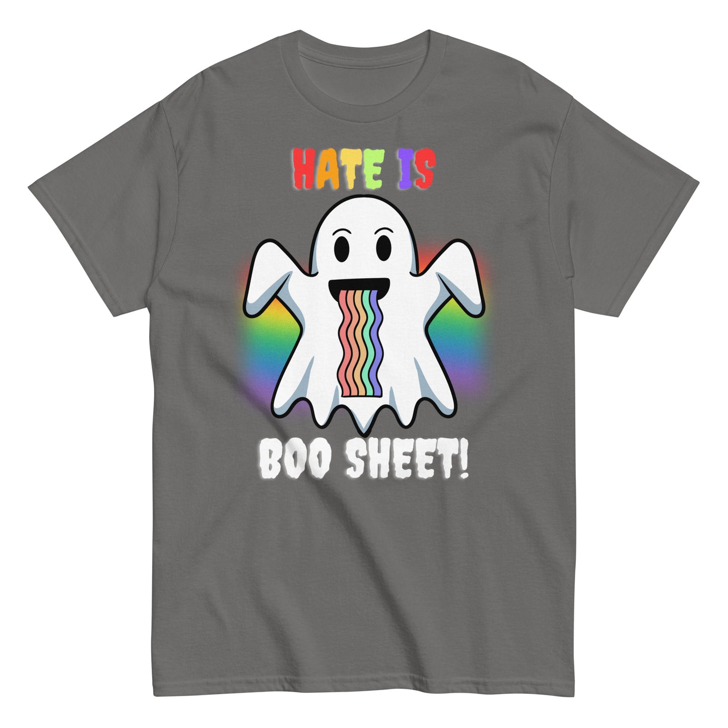 Hate is BooSheet! White Text