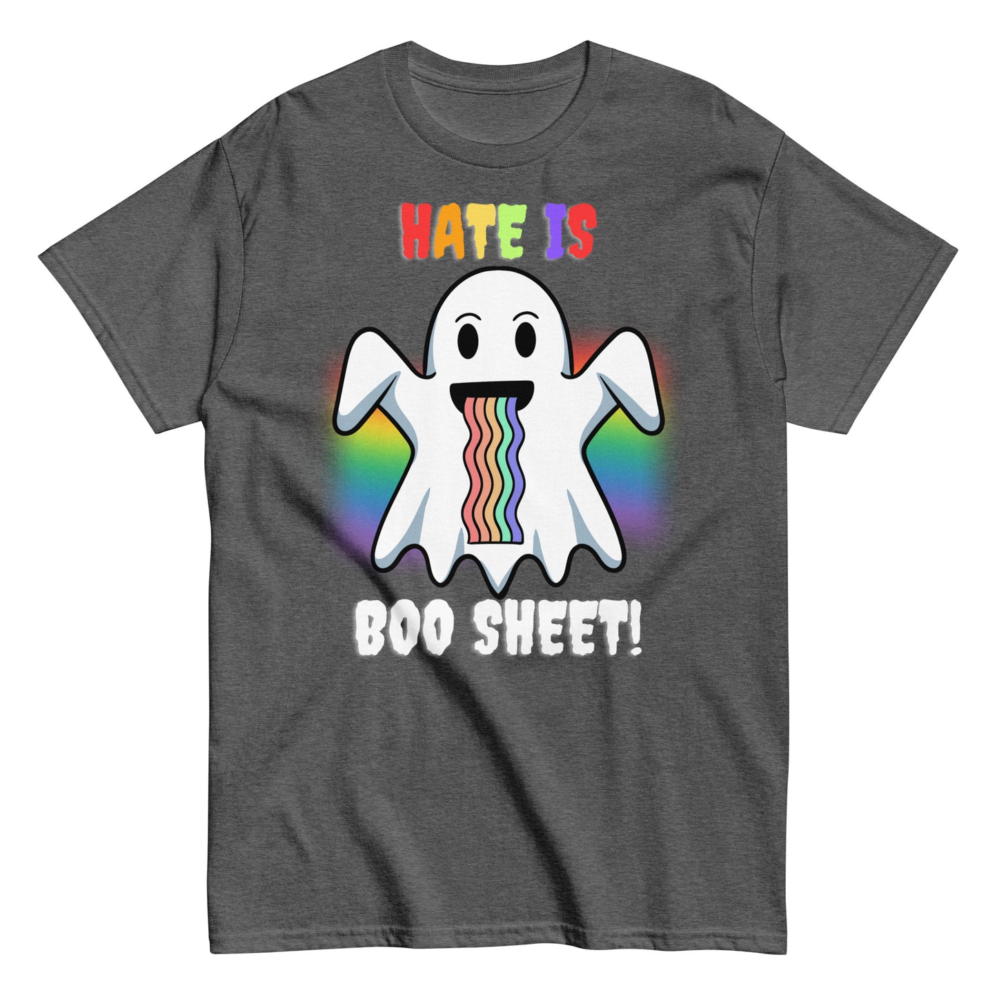 Hate is BooSheet! White Text