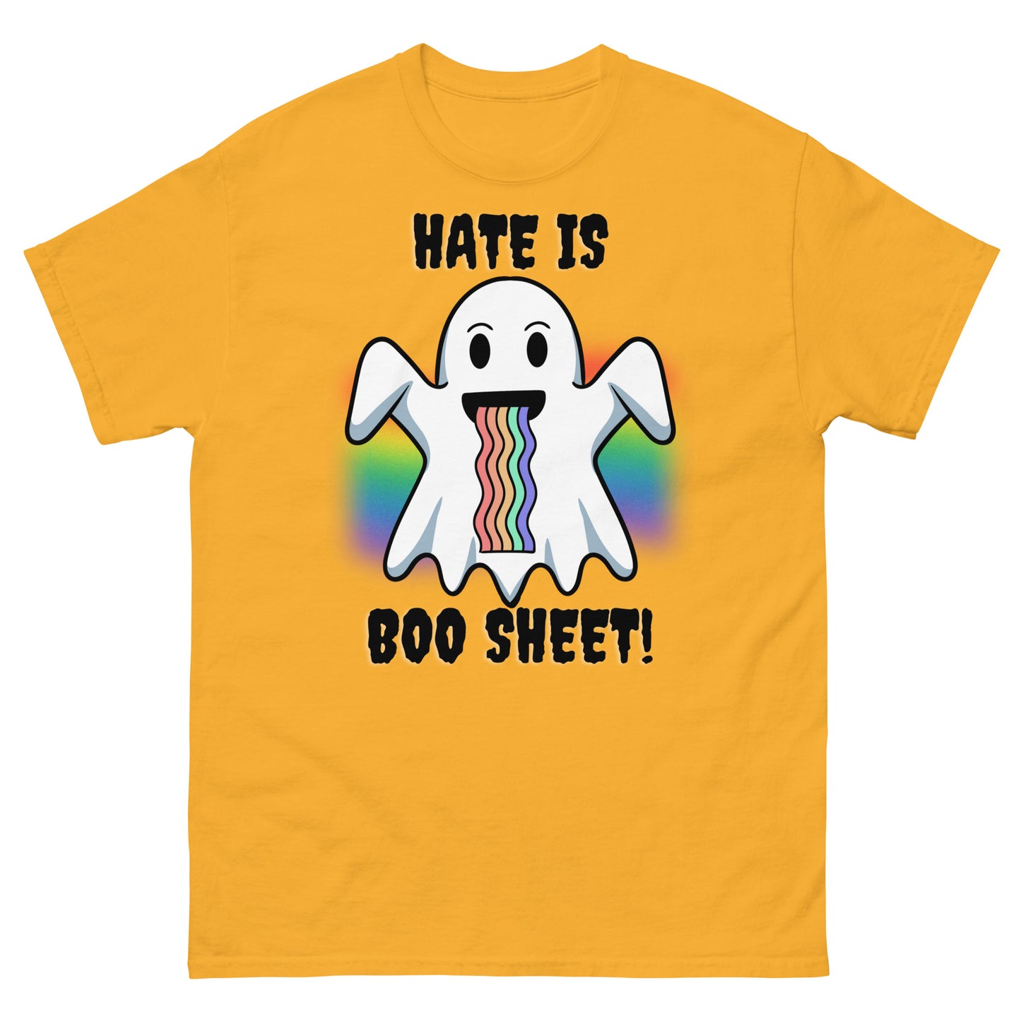 Hate is BooSheet! Black Text