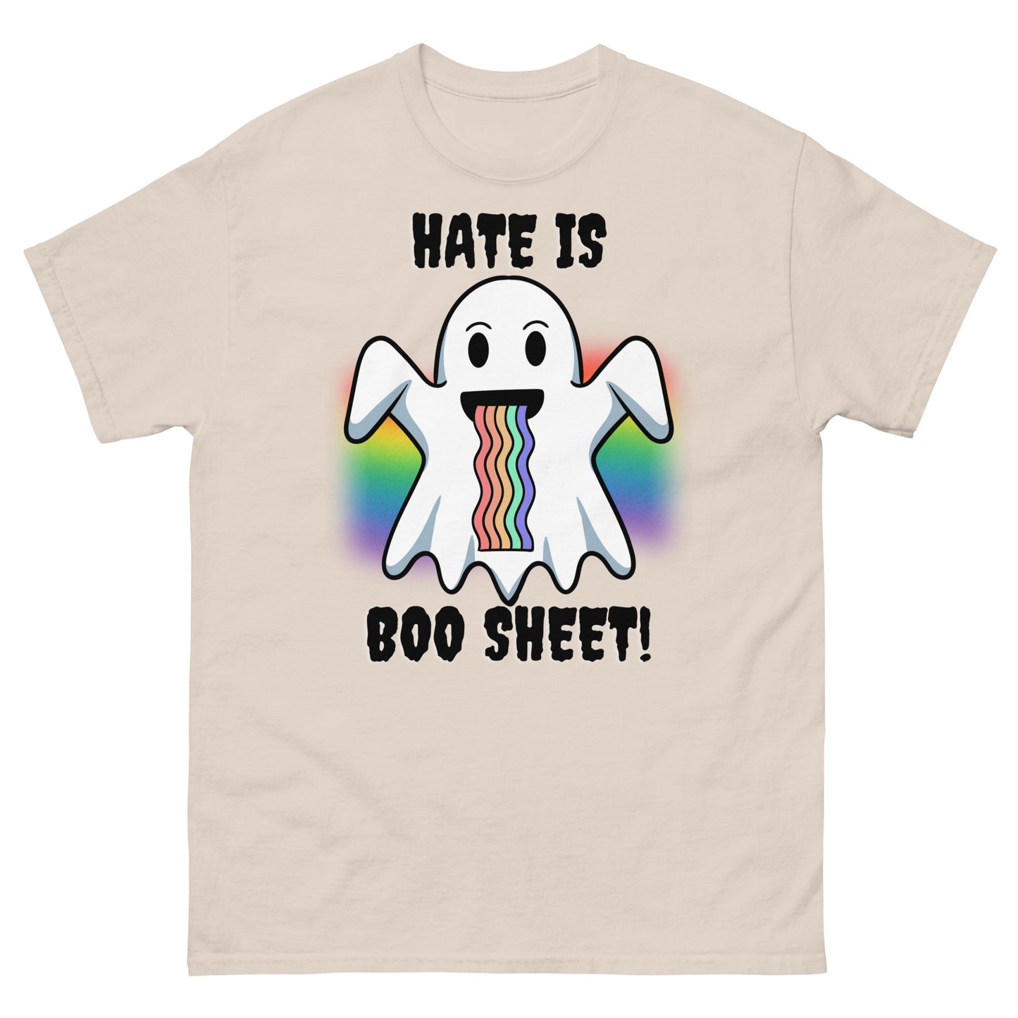 Hate is BooSheet! Black Text