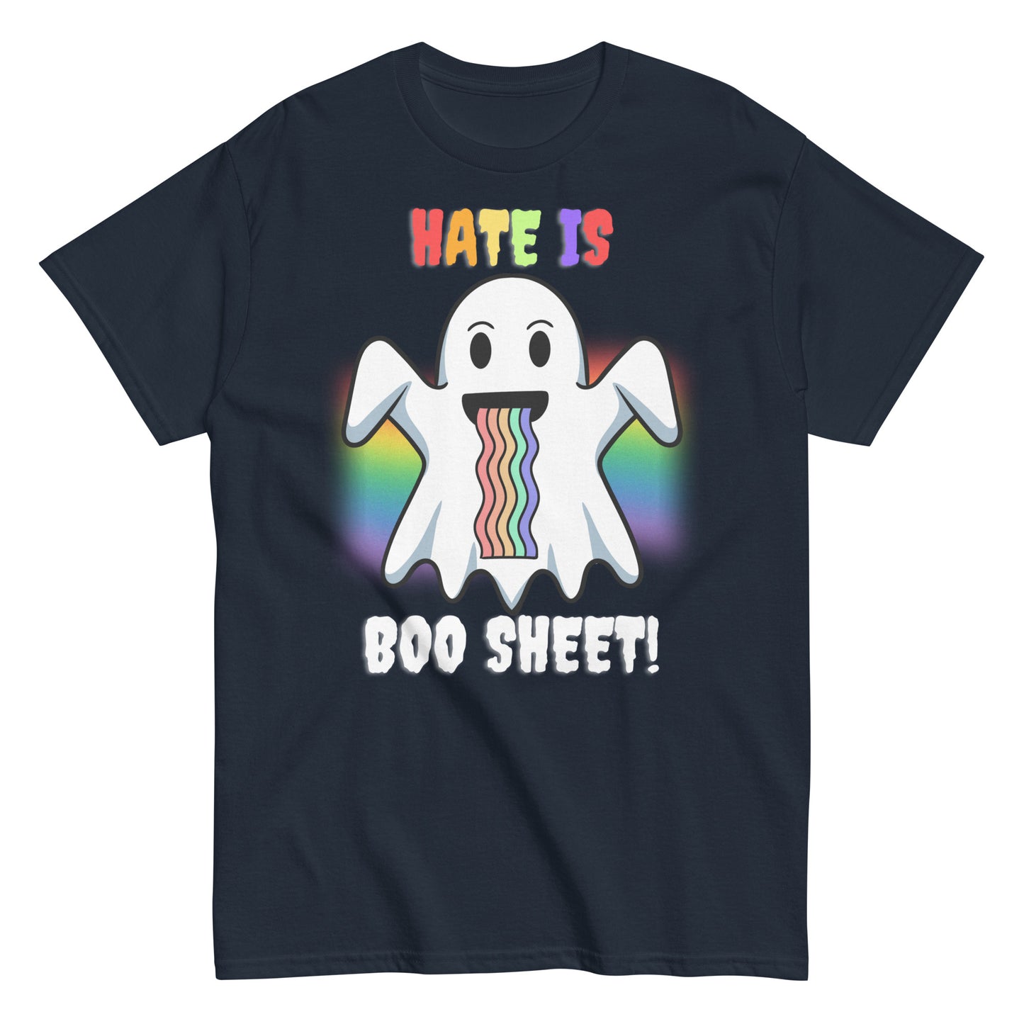 Hate is BooSheet! White Text